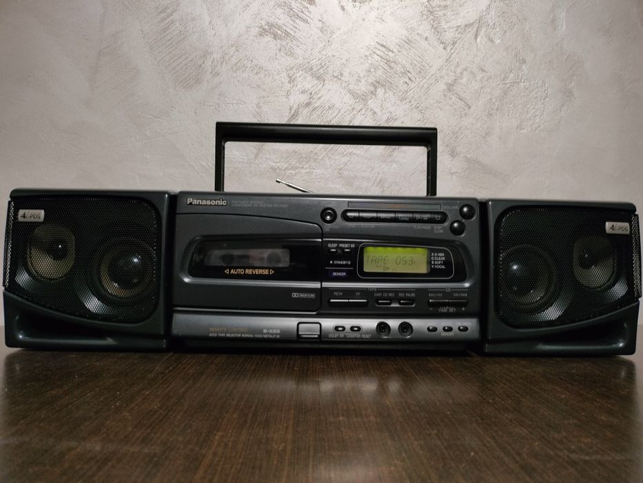 Super Panasonic Rx-e300, radiomagnetofon, boombox, p. sprawny .