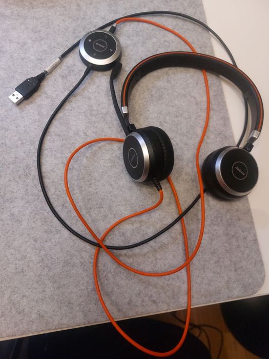 Słuchawki Jabra Evolve Jack 3.5mm z kontrolerem USB