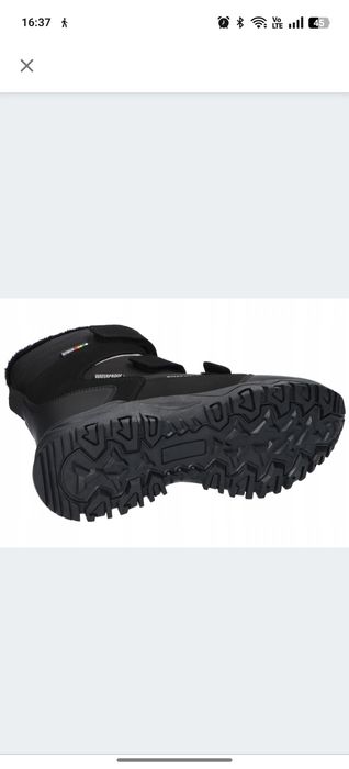 Buty zimowe śniegowce r.36