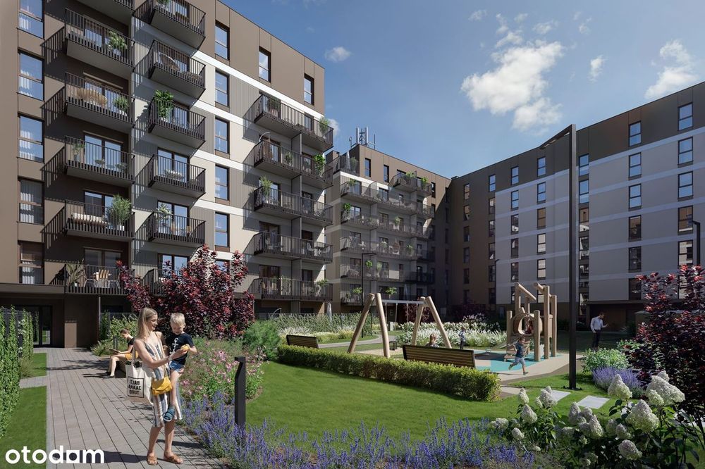 2-pokojowe mieszkanie 36m2 + balkon Bezpośrednio