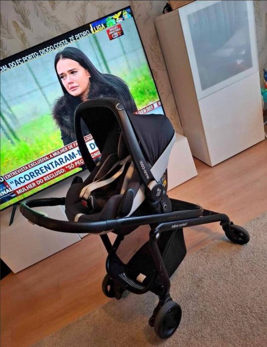 Carrinho 3 em 1 - Bebê Confort + Espreguiçadeira