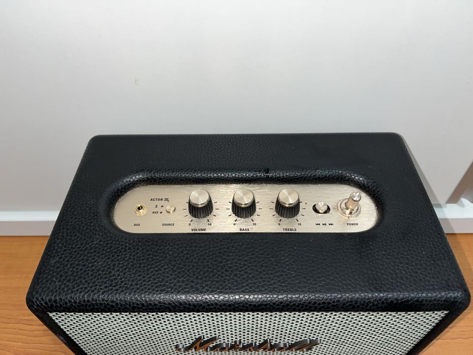 Coluna Bluetooth MARSHALL ACTON III (preto)