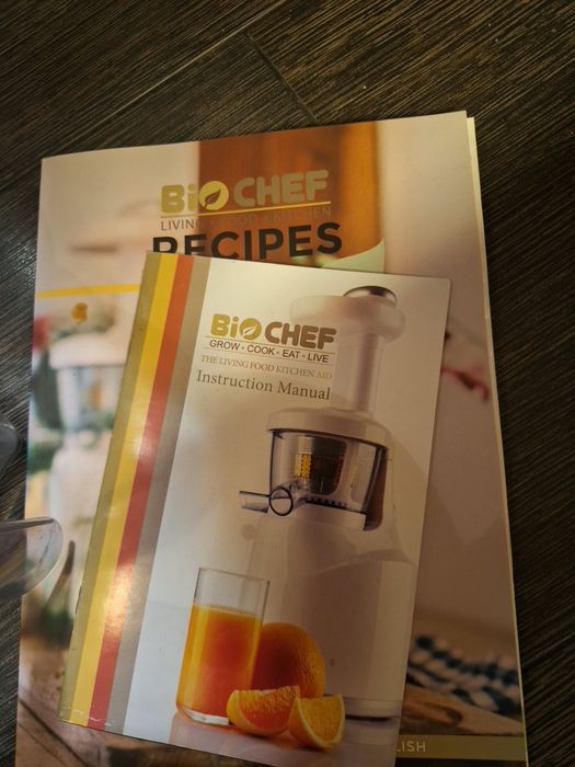 BioChef Synergy Slow Juicer - 150 Watt / 60 rpm