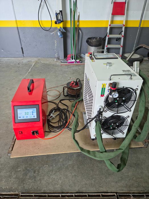 Máquina de Soldar Laser Fibra 4 em 1 – Soldadura, Corte e Limpeza