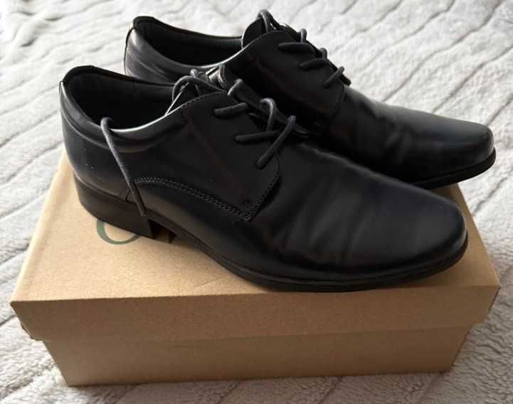 Buty wizytowe chłopięce OTTIMO r. 35 | Półbuty galowe garnitur/granatowe