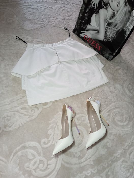 Юбка guess белая