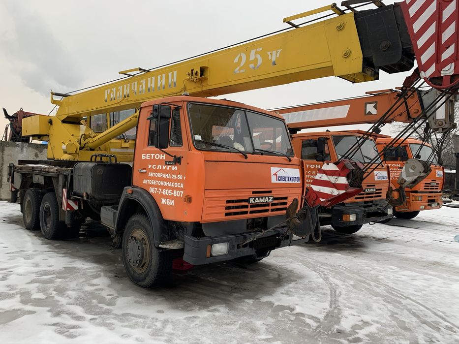 Услуги автокрана 25 - 220 тонн.