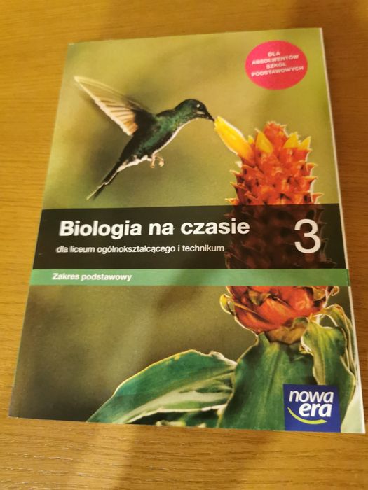 Podręcznik Biologia na czasie 3 Nowa Era Zakres Podstawowy