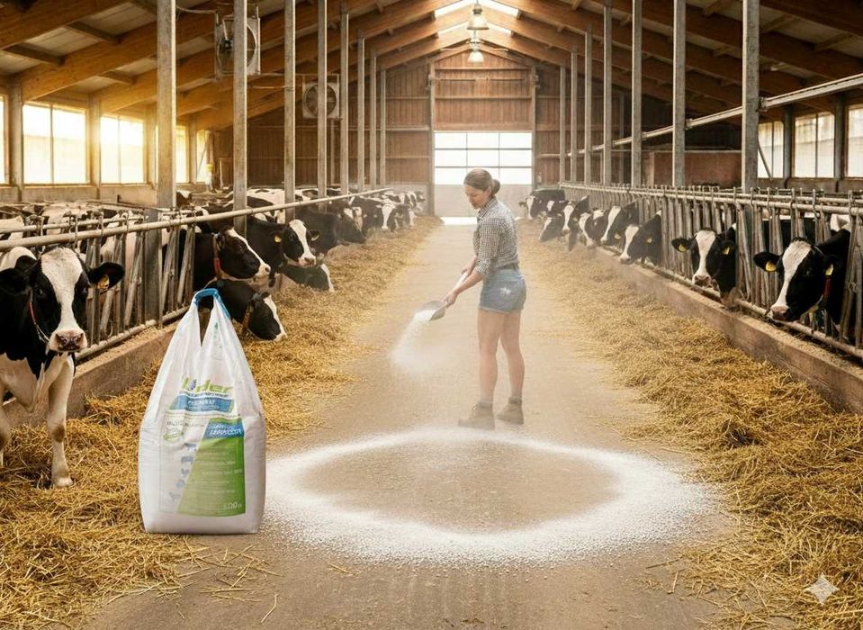 Dezynfekant Lider, do osuszania i dezynfekcji kurnika, obory, stajni