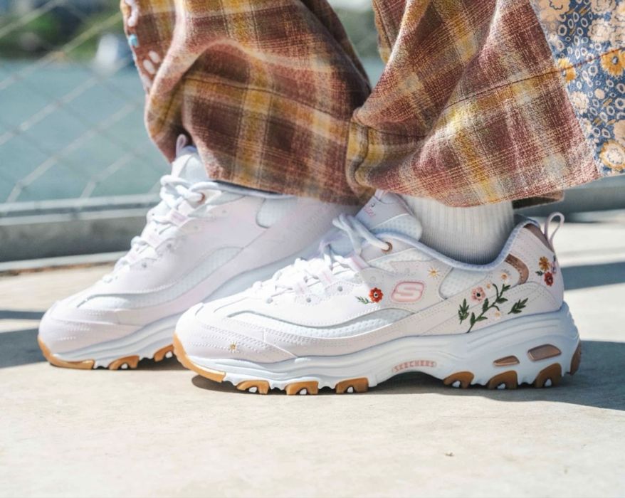 skechers d lites - spring bloom