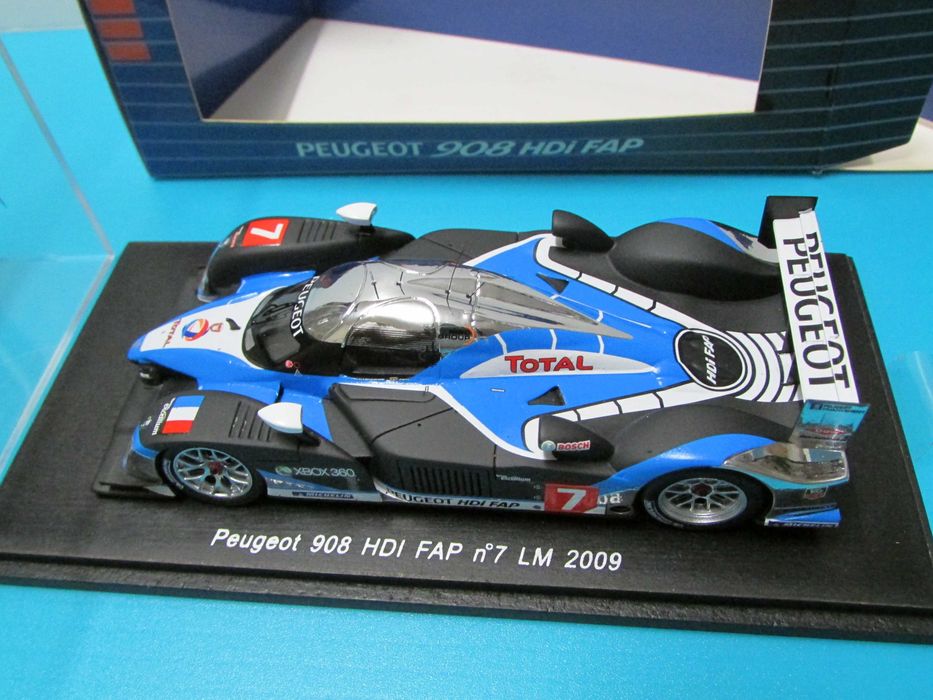 Peugeot 908 HDi FAP #7 (P. Lamy): 24h Le Mans 2009 - Spark 1/43