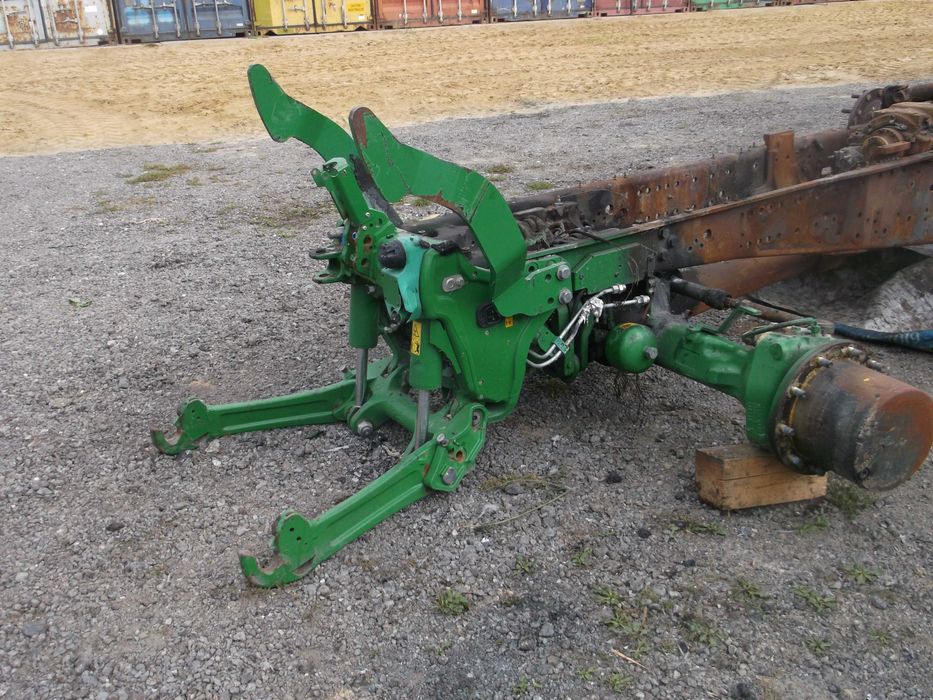 John Deere 6215r --tuz,podnośnik,most,zwrotnica,ramie,wieszak,atak--