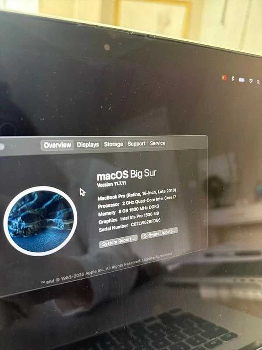 MacBook Pro Retina 15''