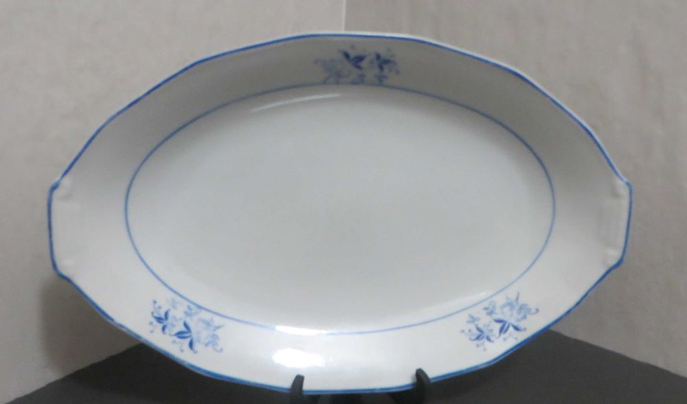 Travessa Antiga Fábrica Porcelana Candal, Pintado à Mão - Anos 1930