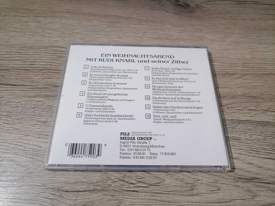 Rudi Knabl – Ein Weihnachtsabend Mit Rudi Knabl Und Seiner Zither CD (5569)