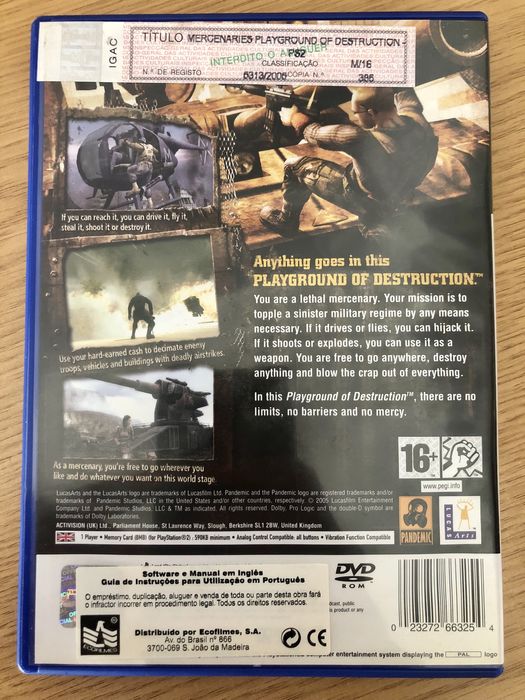Mercenaries PlayStation 2