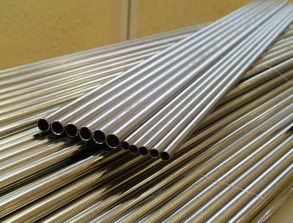 Трубочка из нержавейки зеркальная техническая