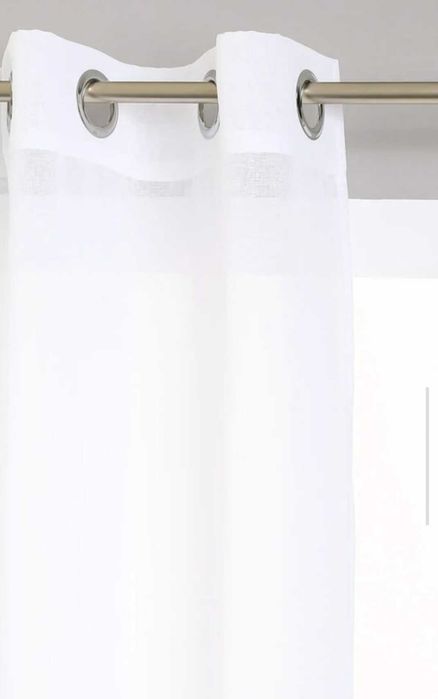 Cortinas brancas