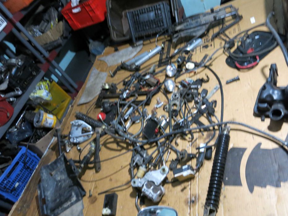 Resztka części skuter retro Znen Firenze 125