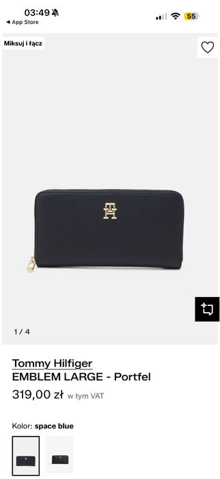 Nowy portfel Tommy Hilfiger damski