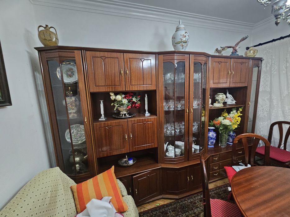 Móvel sala madeira antigo