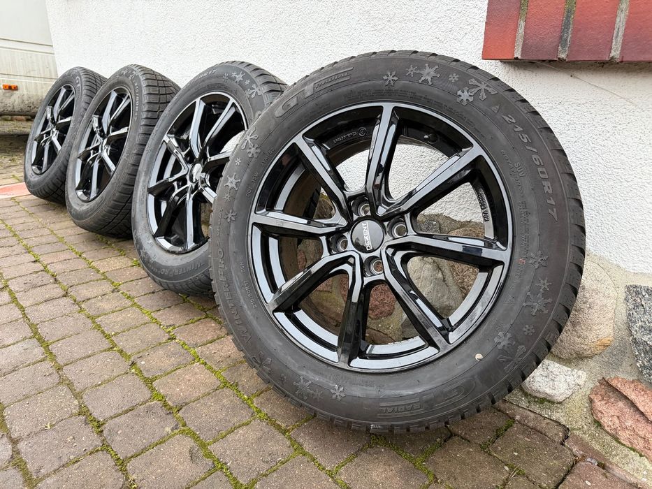 Koła felgi Opel Mokka Crossland Citroen 4x108 zima 215/60/17