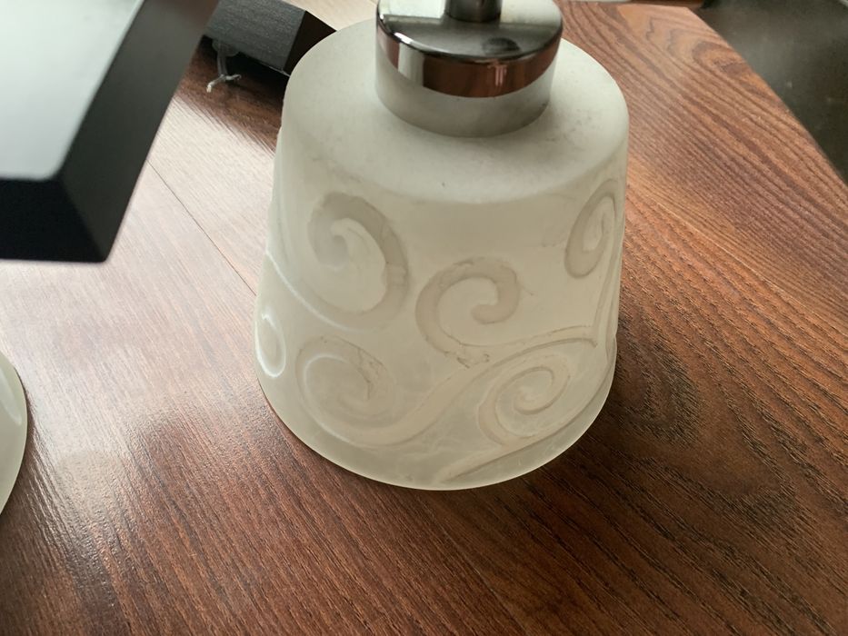 Lampa wisząca 2 sztuki jak nowa - hand made !!!