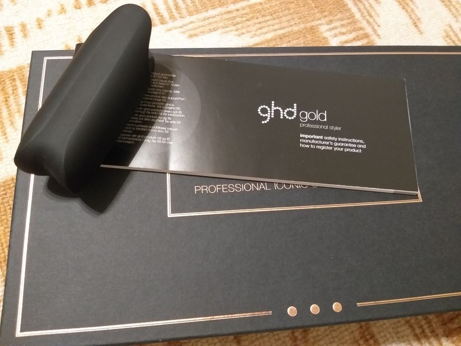 Вирівнювач для волосся(оригінал!) ghd gold professional iconic styler