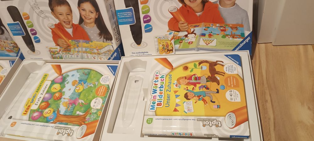 Tiptoi ravensburger 3 pisaki i książki niemiecki