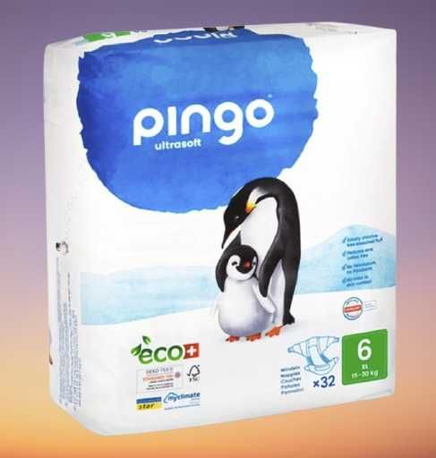 Дітячі памперси підгузки Pingo 6 - трусики Libero 4 - Mamia 6+