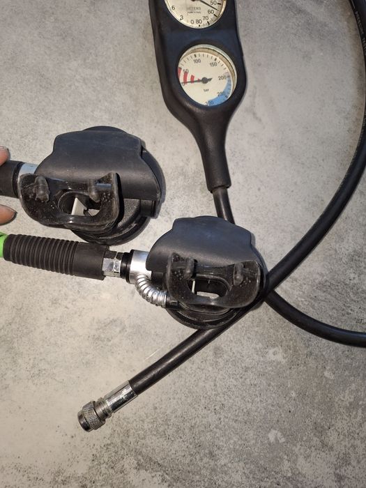 Automat.oddechowy Mares Epos z głębokościomierzem  i manometrem