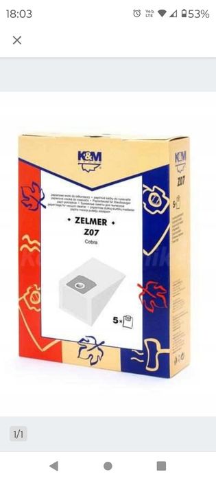 Worki do odkurzacza Zelmer