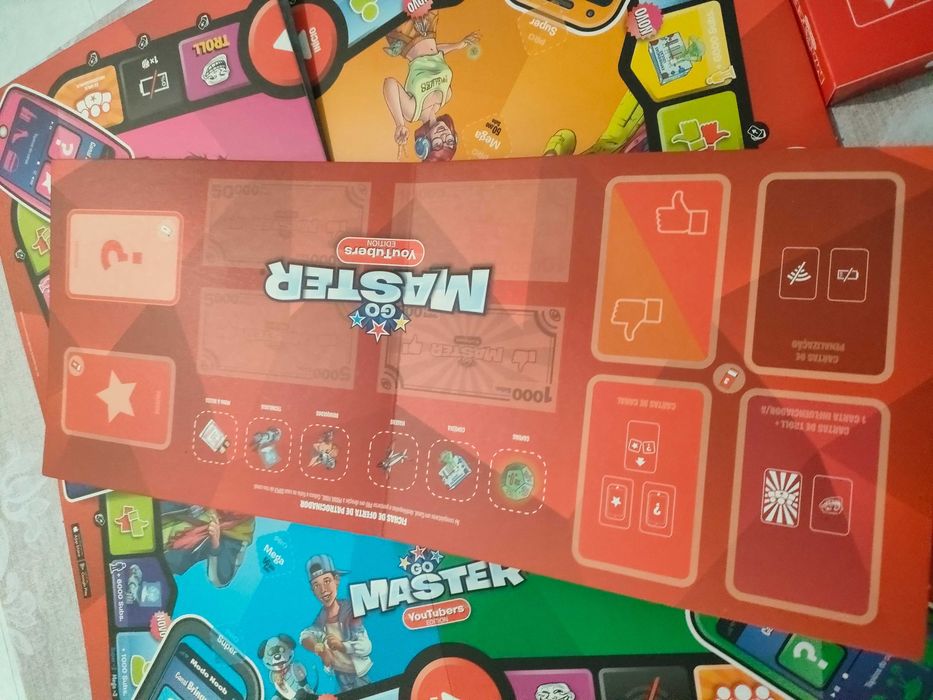 Jogo Tabuleiro - Go Master YouTubers Edition