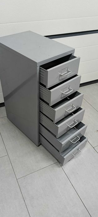 Szafka metalowa warsztatowa / serwisowa - 6 szuflad - solidna