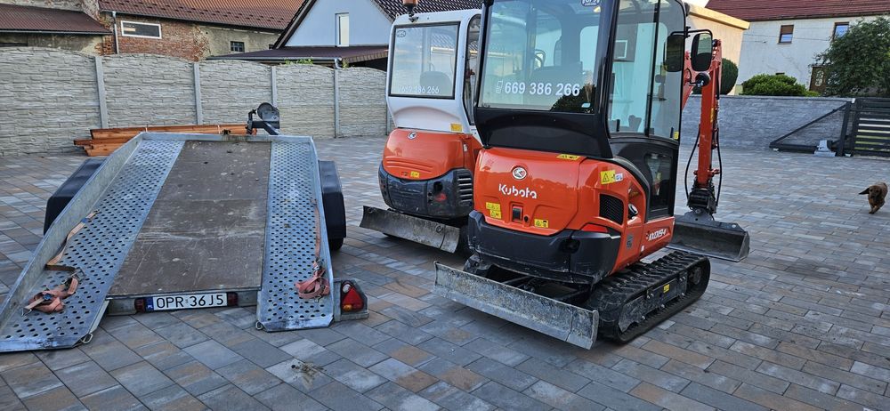 Wynajem minikoparek młot,wiertnica