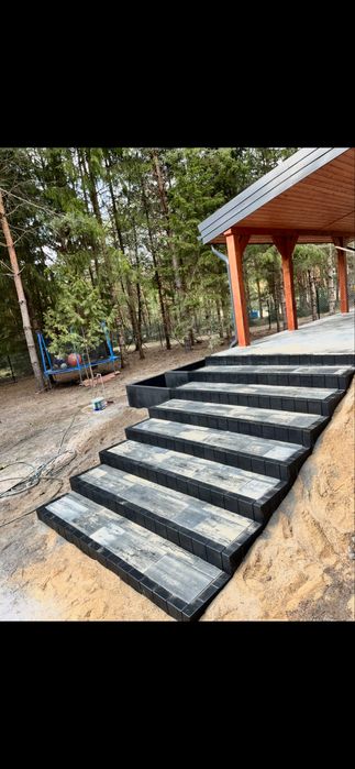 Układanie kostki brukowej