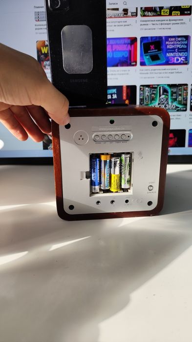 Портативна  колонка Bergmann Popcube док-станція Радіоприймач Бумбокс