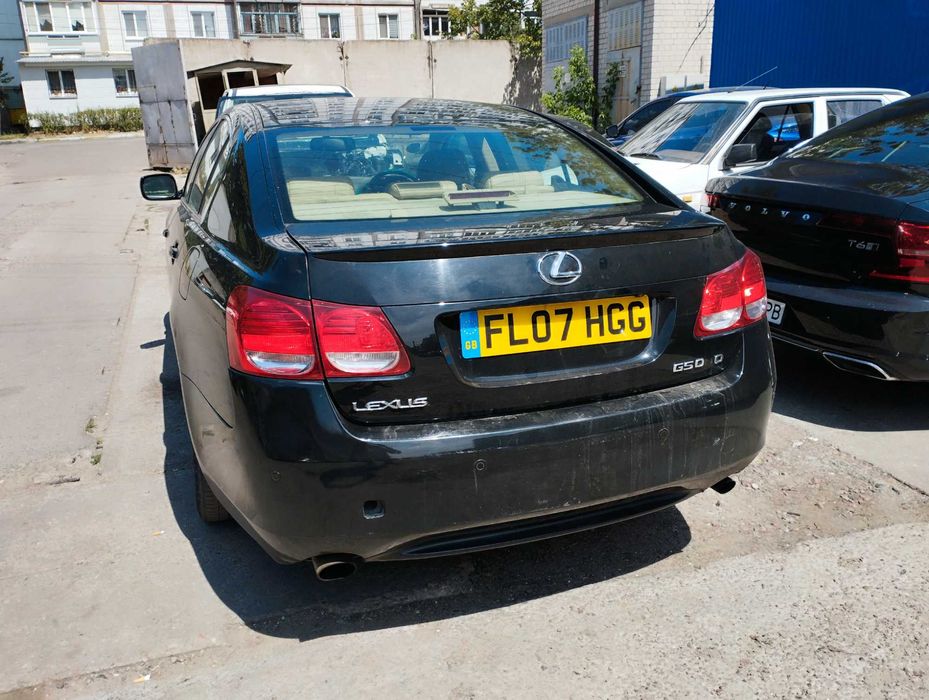 Дверь двери Lexus GS 300 350 450h s190 чёрная чёрный цвет чёрные