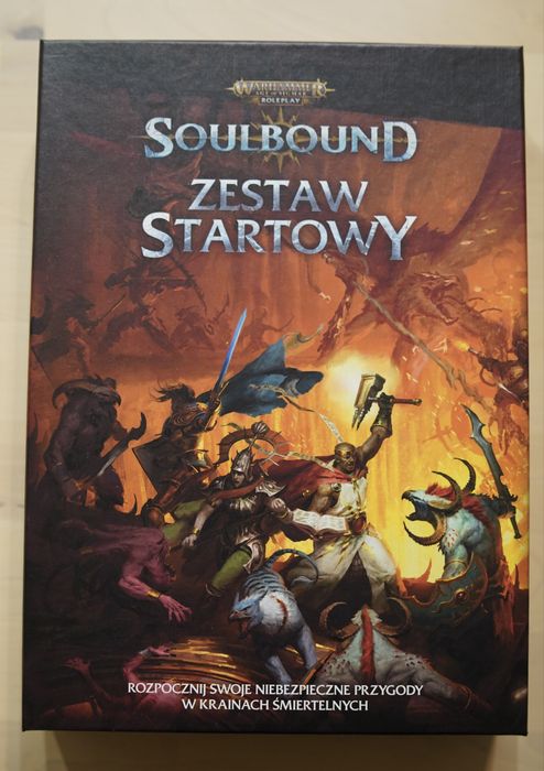 Warhammer Soulbound - Zestaw Startowy RPG Stan BDB