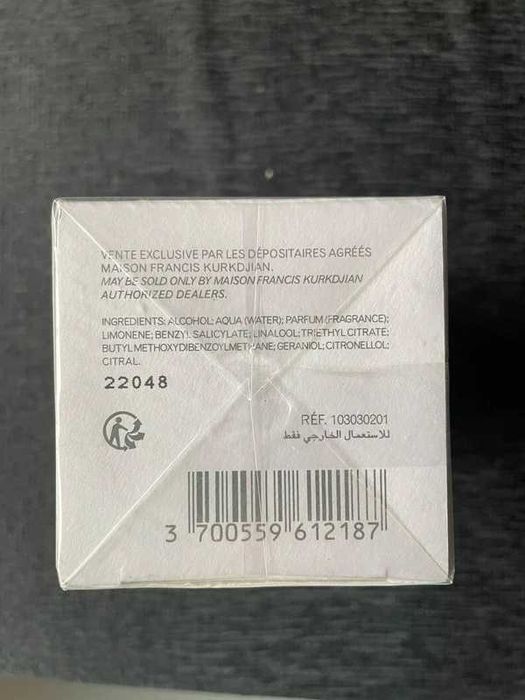Baccarat Rouge 540 EDP 70 ml UNISEX NOWE
