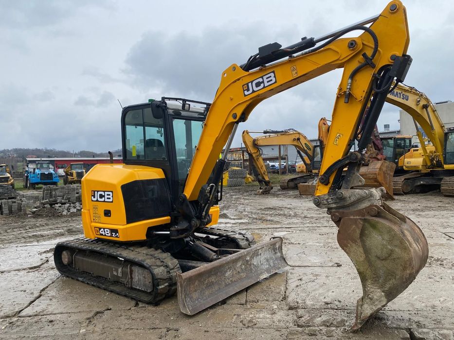 JCB 48Z-1 T3  Koparka gąsienicowa JCB 5 ton 48Z-1 T3 2700 mth