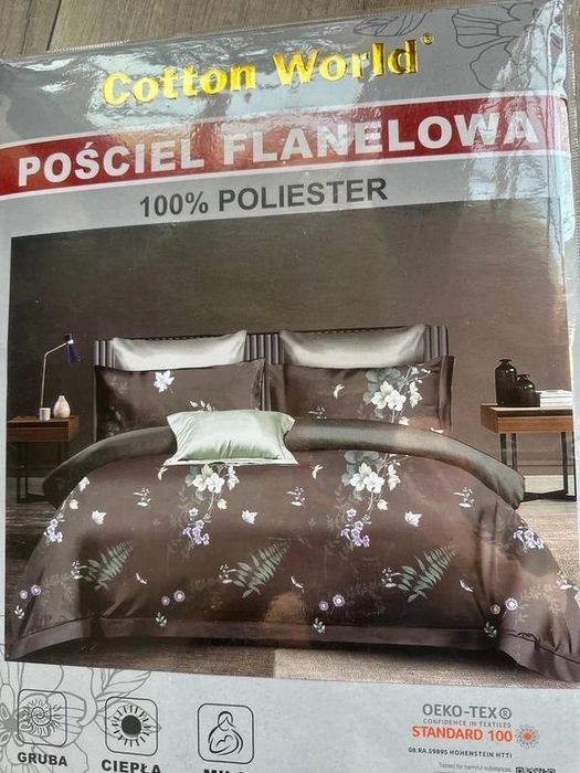 Nowa pościel zapakowana