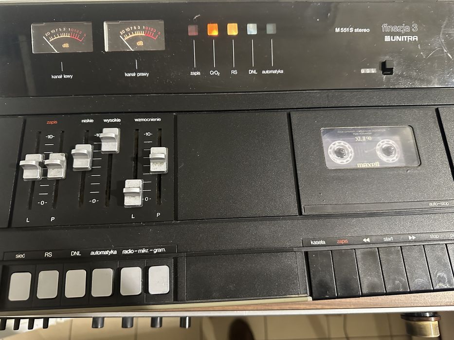 Unitra Finezja 3 Legendarny Top Loader Z PRL