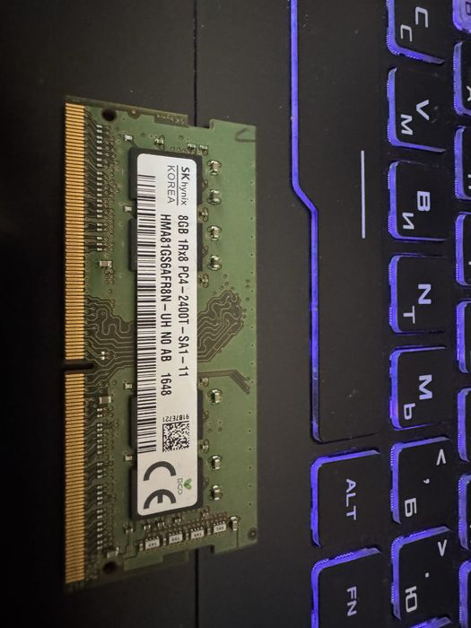 Sodimm RAM DDR4 4gb/8gb/2400T/2666/3200gz Б/У