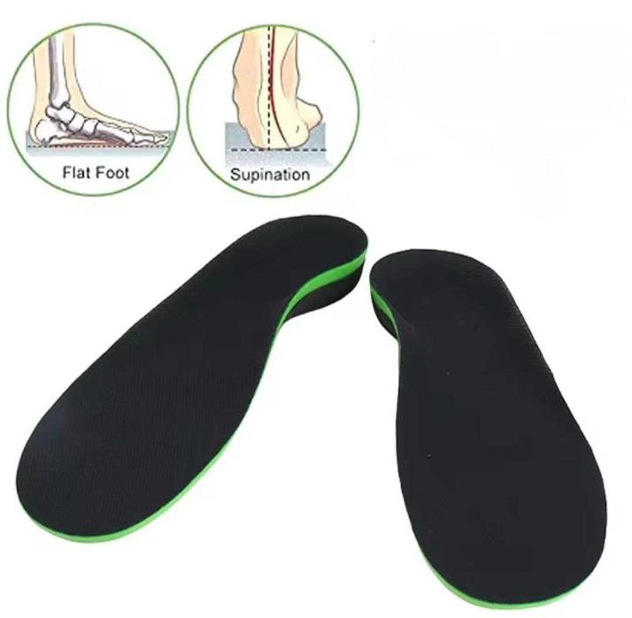 Устілки з підтримкою стопи, ортопедичні устілки.