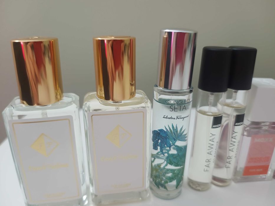 Perfumy Aguilera, Yardley, Avon,Betty Barclay, Ferragamo