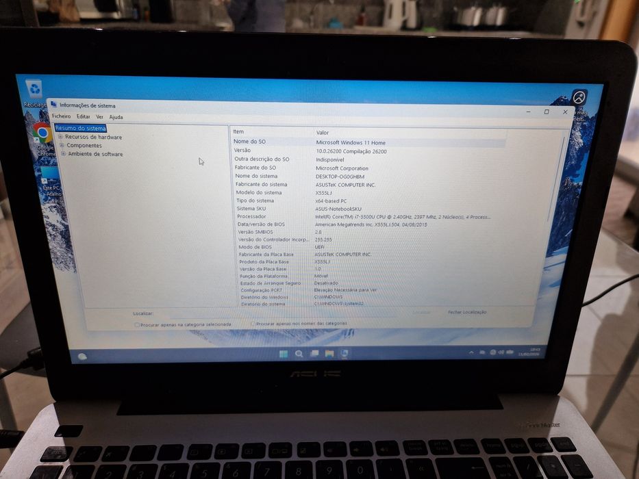 Asus SonicMaster X555L core I7