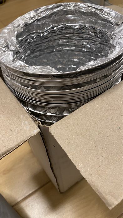 Adenflex kanał aluminiowy 165mm x 10m 165 10 Aluflex Eko wyciąg