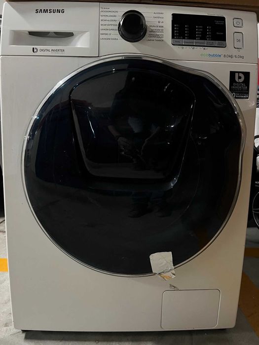 Máquina de Lavar e Secar Roupa Samsung EcoBubble