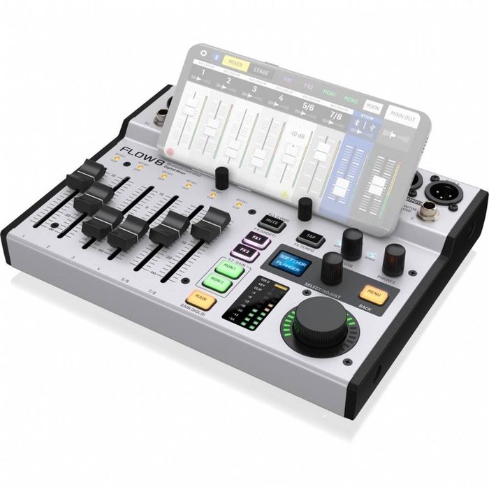 Behringer Flow8 mikser cyfrowy + case / mały mikser / mackie presonus